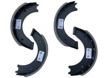 6 949 р. Колодки тормозные УНИКОМ прицеп модель 8301 (4шт.) комплект на ось BRAKE BLOCKS BRAKE BLOCKS 8301.02.021.7  с доставкой в г. Керчь. Увеличить фотографию 1