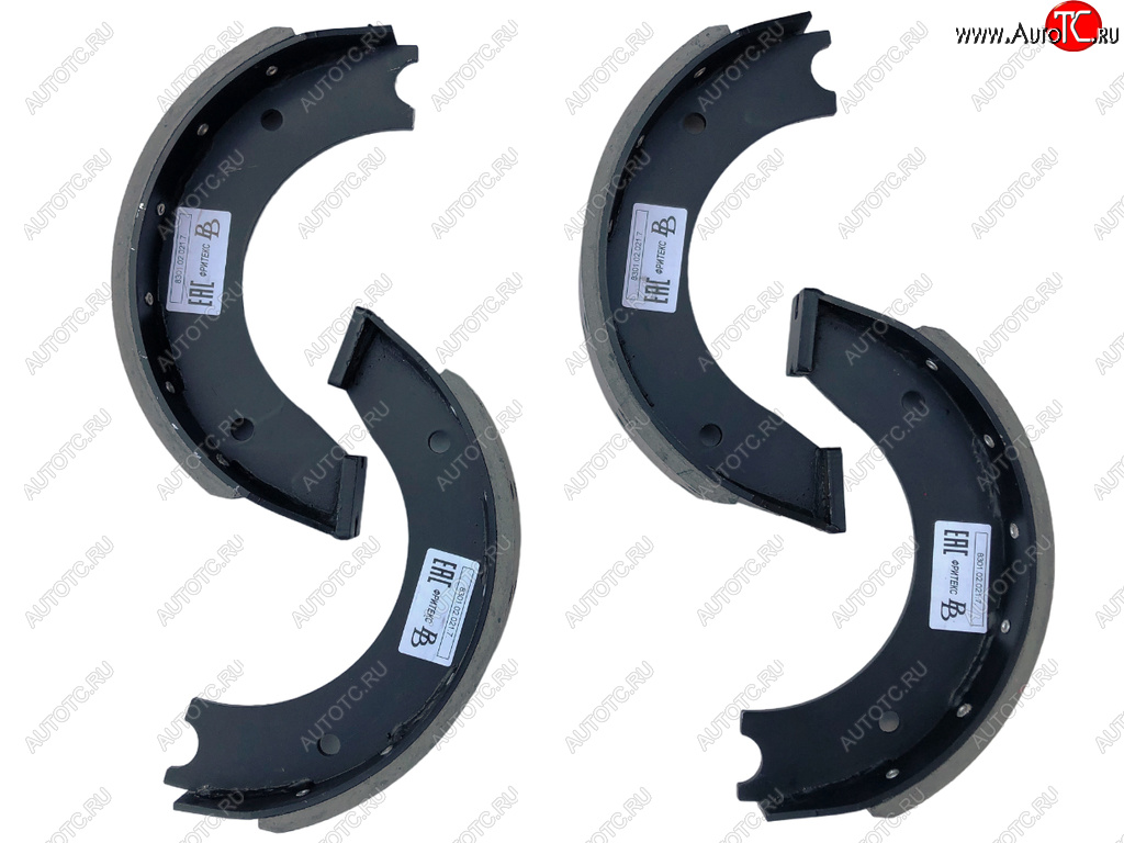 6 949 р. Колодки тормозные УНИКОМ прицеп модель 8301 (4шт.) комплект на ось BRAKE BLOCKS BRAKE BLOCKS 8301.02.021.7  с доставкой в г. Керчь