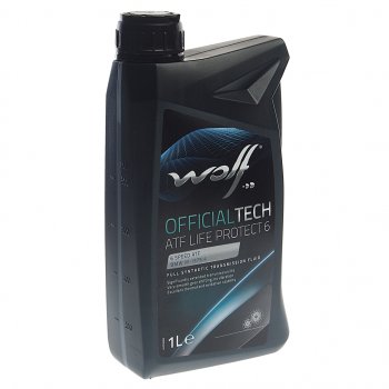 1 449 р. Масло трансмиссионное ATF OFFICIALTECH LIFE PROTECT6 1л WOLF WOLF 8305900  с доставкой в г. Керчь. Увеличить фотографию 1