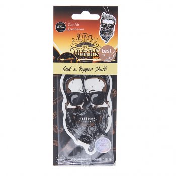 157 р. Ароматизатор подвесной пластина (oud& pepper skull) Dia De Los Muertos AROMA CAR AROMA CAR 83120  с доставкой в г. Керчь. Увеличить фотографию 1