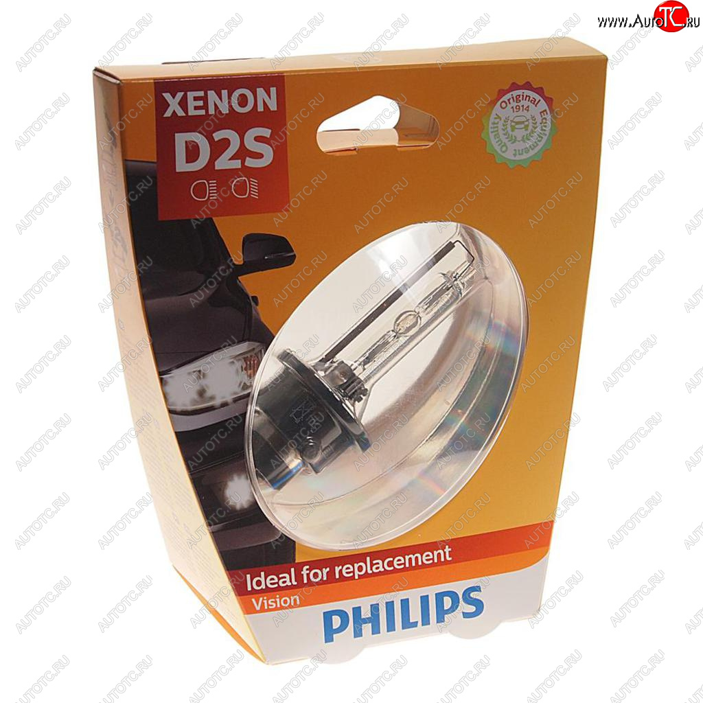 5 999 р. Лампа ксеноновая D2S 4600K блистер (1шт.) Xenon Vision PHILIPS PHILIPS 85122vis1  с доставкой в г. Керчь