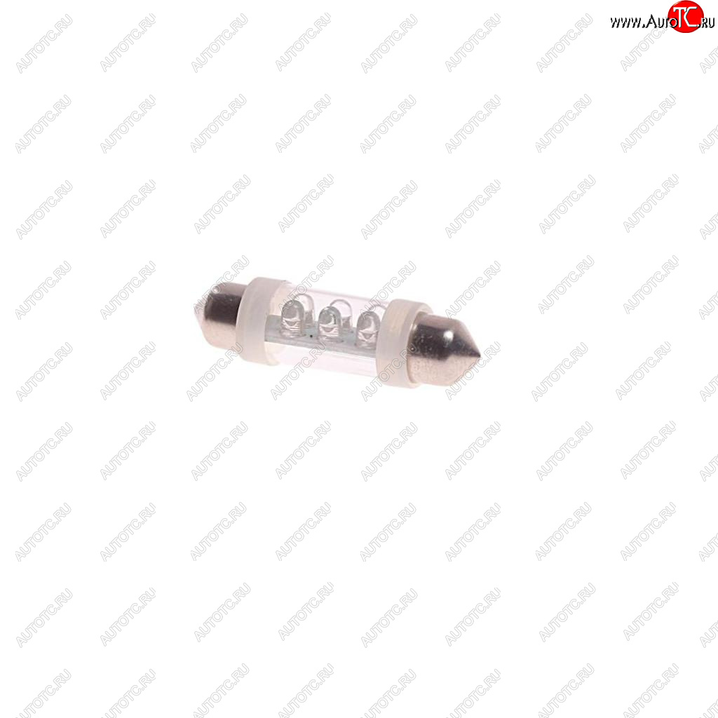 19 р. Лампа светодиодная 12V C10W SV8.5-8 39мм 6000K двухцокольная 6 светодиодов MEGAPOWER MEGAPOWER-AUTOMOTIVE 85154w  с доставкой в г. Керчь