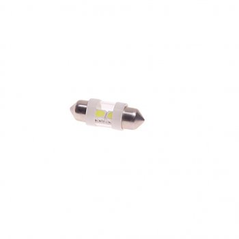 52 р. Лампа светодиодная 12V C10W SV8.5-8 31мм 6000K двухцокольная 2 светодиода MEGAPOWER MEGAPOWER-AUTOMOTIVE 85171w  с доставкой в г. Керчь. Увеличить фотографию 1