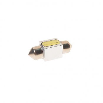 53 р. Лампа светодиодная 24V C10W SV8.5-8 6000K двухцокольная MEGAPOWER MEGAPOWER-AUTOMOTIVE 85202w-24  с доставкой в г. Керчь. Увеличить фотографию 1
