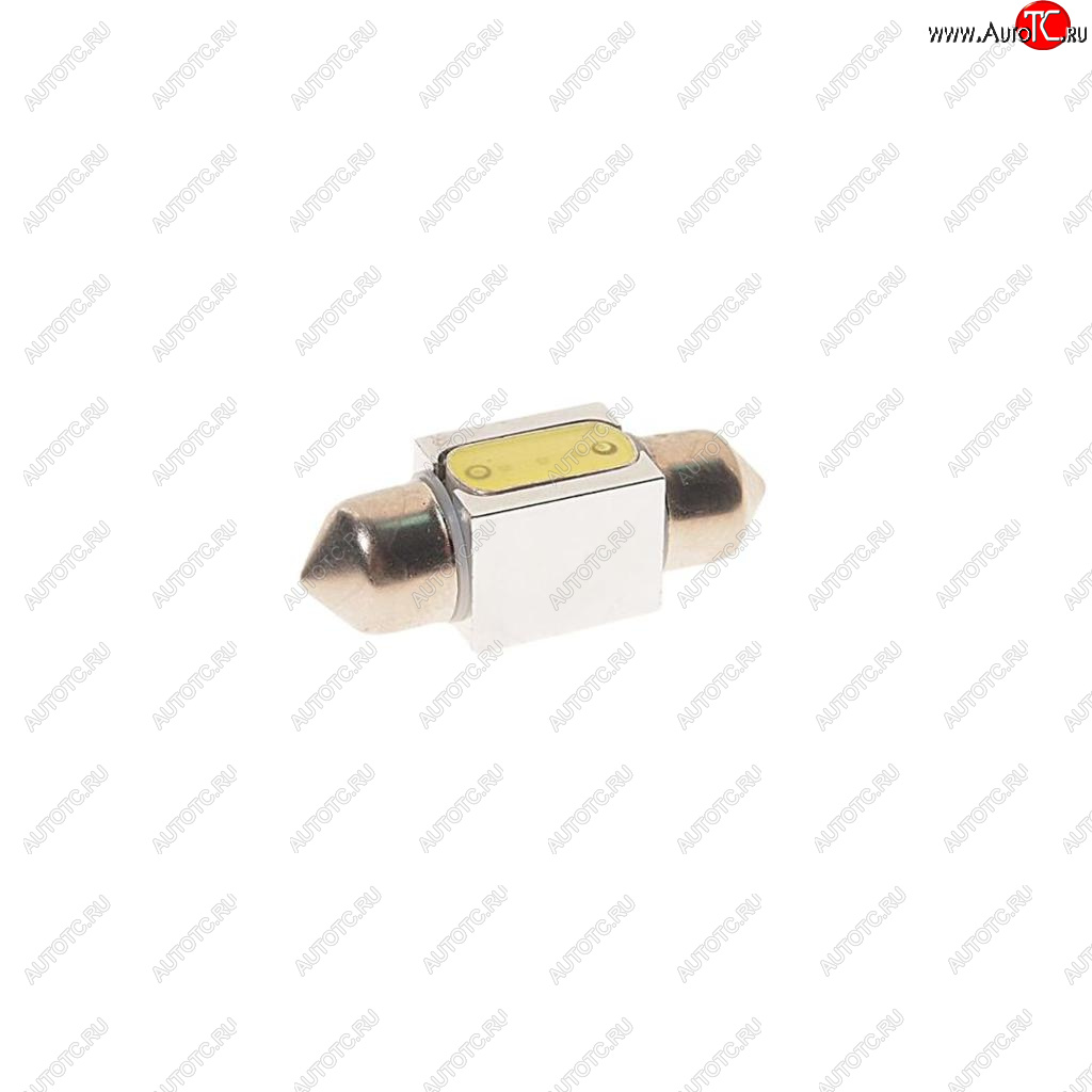 53 р. Лампа светодиодная 24V C10W SV8.5-8 6000K двухцокольная MEGAPOWER MEGAPOWER-AUTOMOTIVE 85202w-24  с доставкой в г. Керчь