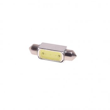 78 р. Лампа светодиодная 12V C10W SV8.5-8 39мм 6000K двухцокольная MEGAPOWER MEGAPOWER-AUTOMOTIVE 85204w  с доставкой в г. Керчь. Увеличить фотографию 1