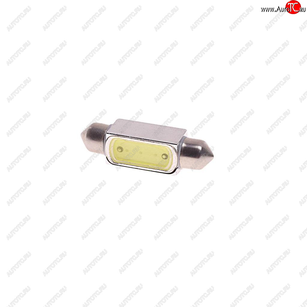 78 р. Лампа светодиодная 12V C10W SV8.5-8 39мм 6000K двухцокольная MEGAPOWER MEGAPOWER-AUTOMOTIVE 85204w  с доставкой в г. Керчь