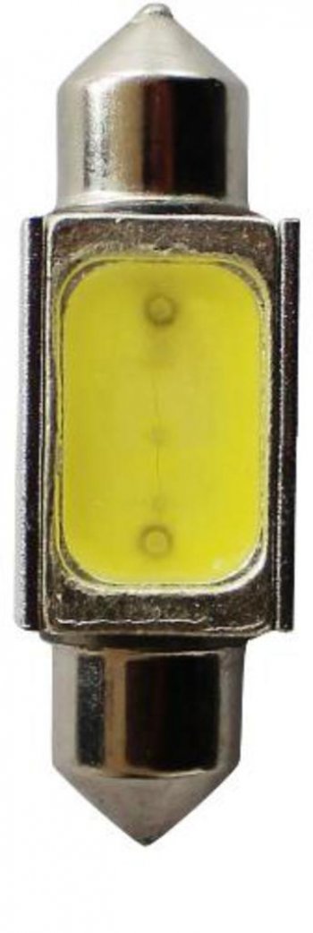 54 р. Лампа светодиодная 24V C10W SV8.5-8 6000K двухцокольная MEGAPOWER MEGAPOWER-AUTOMOTIVE 85204w-24  с доставкой в г. Керчь. Увеличить фотографию 1