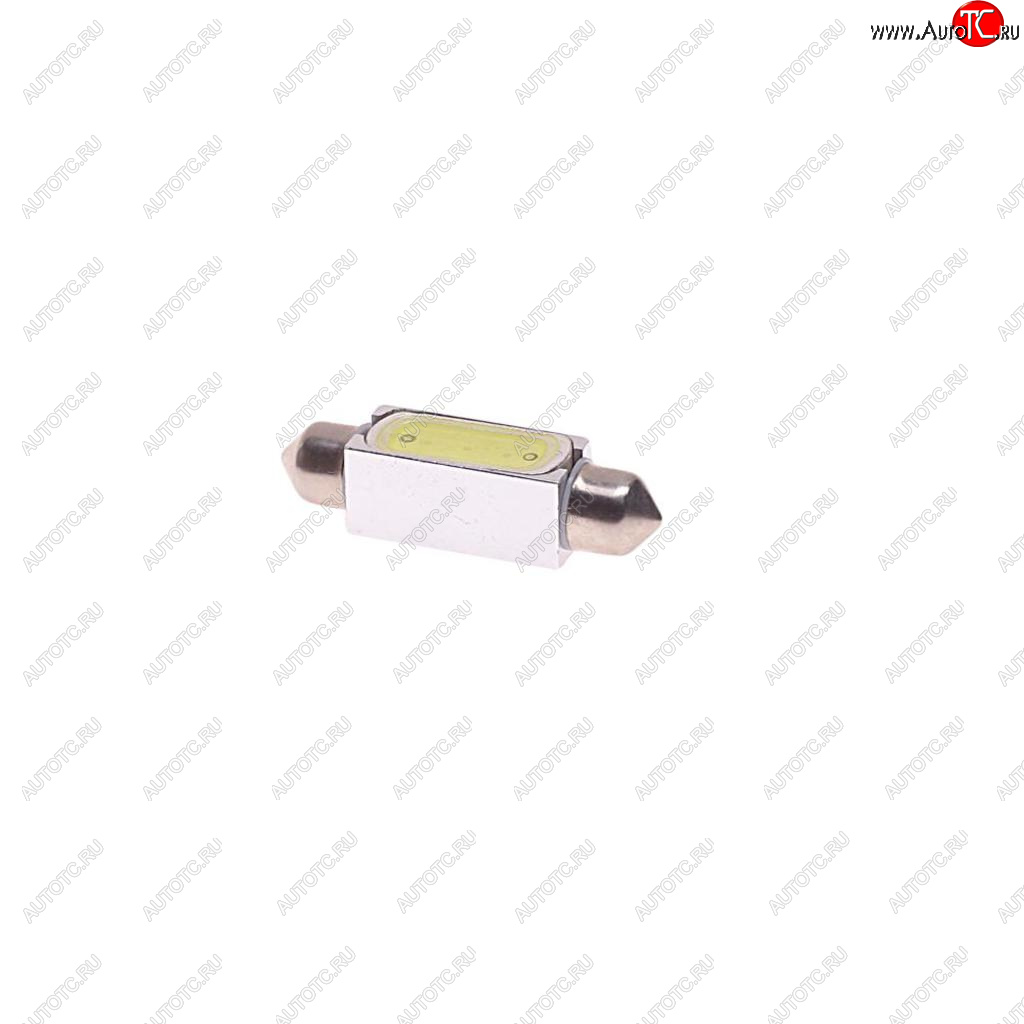 90 р. Лампа светодиодная 12V C10W SV8.5-8 41мм 6000K двухцокольная MEGAPOWER MEGAPOWER-AUTOMOTIVE 85205w  с доставкой в г. Керчь