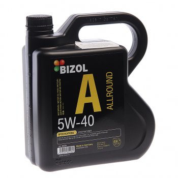 4 199 р. Масло моторное ALLROUND 5W40 синт.4л BIZOL BIZOL 85226 BIZOL 85226  с доставкой в г. Керчь. Увеличить фотографию 1