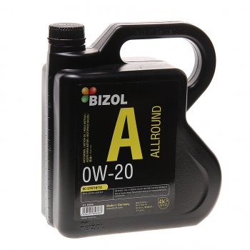 4 549 р. Масло моторное ALLROUND 0W20 синт.4л BIZOL BIZOL 85836  с доставкой в г. Керчь. Увеличить фотографию 1