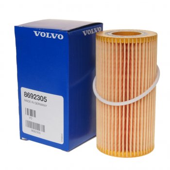 1 429 р. Фильтр масляный VOLVO S40 (10-),S60 (10-),S80 (10-) OE VOLVO 8692305  с доставкой в г. Керчь. Увеличить фотографию 1