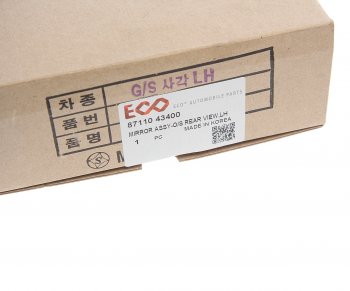 1 799 р. Зеркало боковое HYUNDAI Porter левое ECO ECO 87110-43400  с доставкой в г. Керчь. Увеличить фотографию 4
