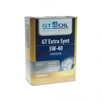 4 299 р. Масло моторное GT EXTRA SYNT API SNCF 5W40 синт.4л GT OIL GT OIL 8809059407417  с доставкой в г. Керчь. Увеличить фотографию 1