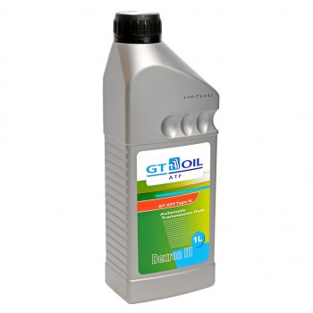 1 129 р. Масло трансмиссионное GT ATF TYPE III 1л GT OIL GT OIL 8809059407776  с доставкой в г. Керчь. Увеличить фотографию 1
