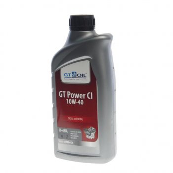 899 р. Масло дизельное GT POWER CI CI-4SL 10W40 псинт.1л GT OIL GT OIL 8809059407851  с доставкой в г. Керчь. Увеличить фотографию 1