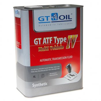 4 199 р. Масло трансмиссионное ATF T-IV Multi Vehicle 4л GT OIL GT OIL 8809059407912  с доставкой в г. Керчь. Увеличить фотографию 1
