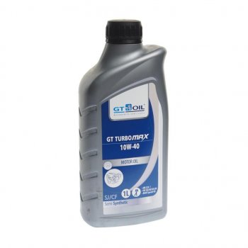 969 р. Масло моторное GT Turbo Max API SJCF 10W40 псинт.1л GT OIL GT OIL 8809059408629  с доставкой в г. Керчь. Увеличить фотографию 1