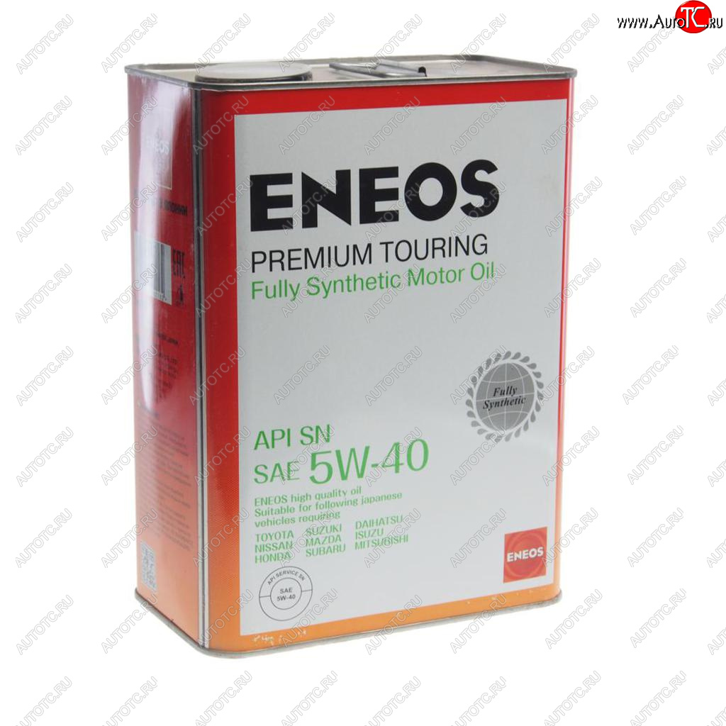 4 649 р. Масло моторное Premium TOURING SN 5W30 синт.4л ENEOS ENEOS 8809478942216  с доставкой в г. Керчь