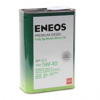 1 259 р. Масло дизельное Premium DIESEL CI-4 5W40 синт.1л ENEOS ENEOS 8809478943091  с доставкой в г. Керчь. Увеличить фотографию 1