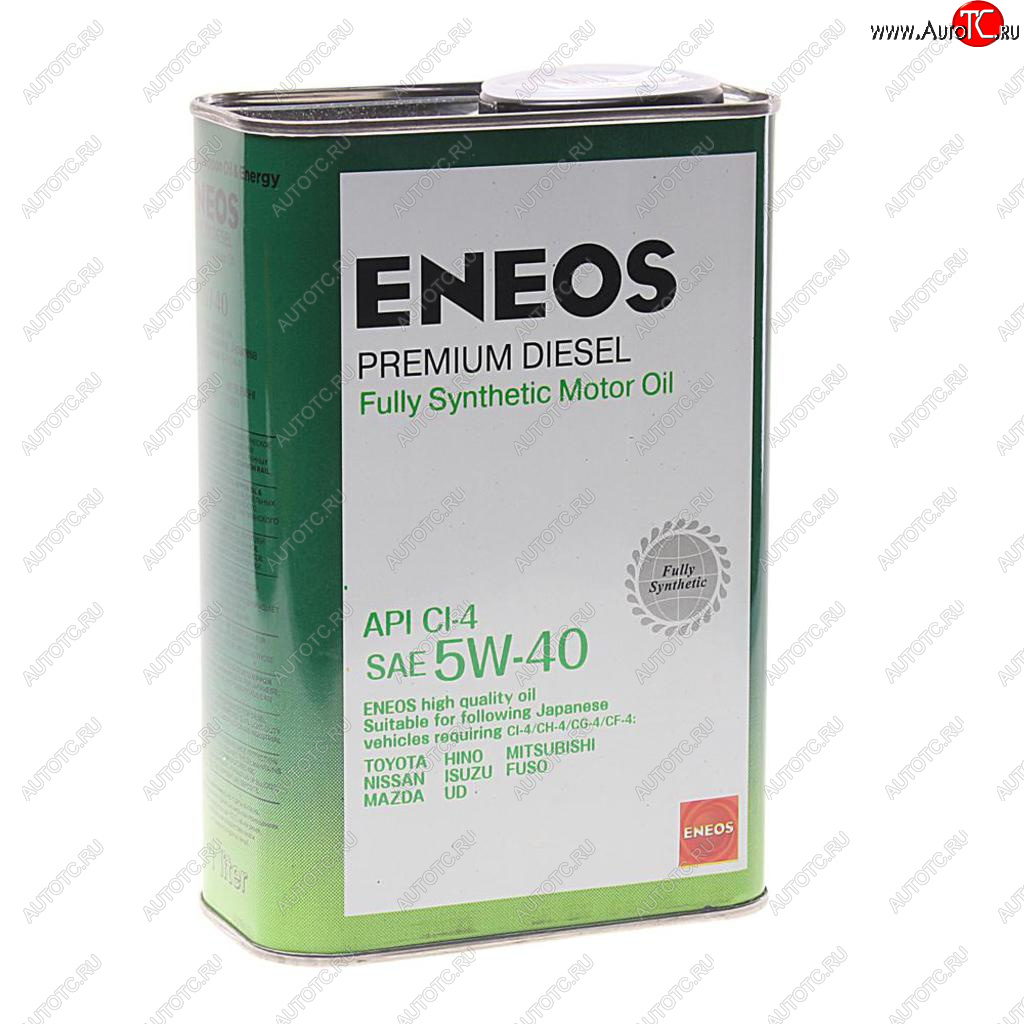 1 259 р. Масло дизельное Premium DIESEL CI-4 5W40 синт.1л ENEOS ENEOS 8809478943091  с доставкой в г. Керчь
