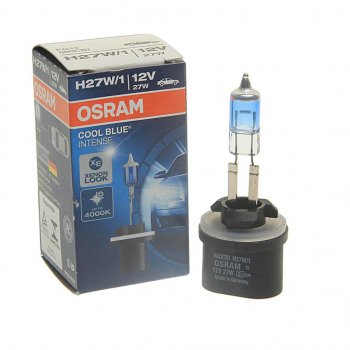 359 р. Лампа 12V H27W1 27W PG13 4000K Cool Blue Intense OSRAM OSRAM 880cbi  с доставкой в г. Керчь. Увеличить фотографию 1