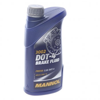 Жидкость тормозная DOT-4 910г 3002 MANNOL MANNOL 8941