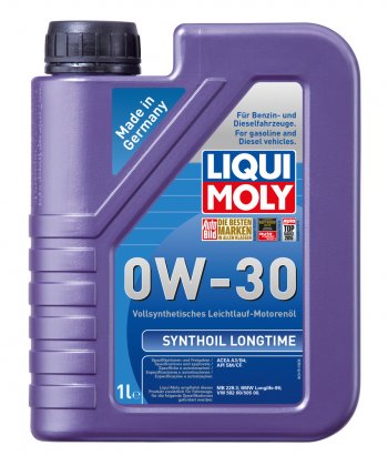 2 399 р. Масло моторное SYNTHOIL LONGTIME 0W30 1л LIQUI MOLY LIQUI MOLY 8976  с доставкой в г. Керчь. Увеличить фотографию 1