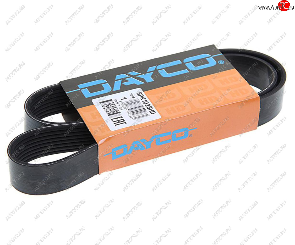 1 739 р. Ремень приводной поликлиновой 8PK1025HD DAYCO DAYCO 8pk1025hd  с доставкой в г. Керчь