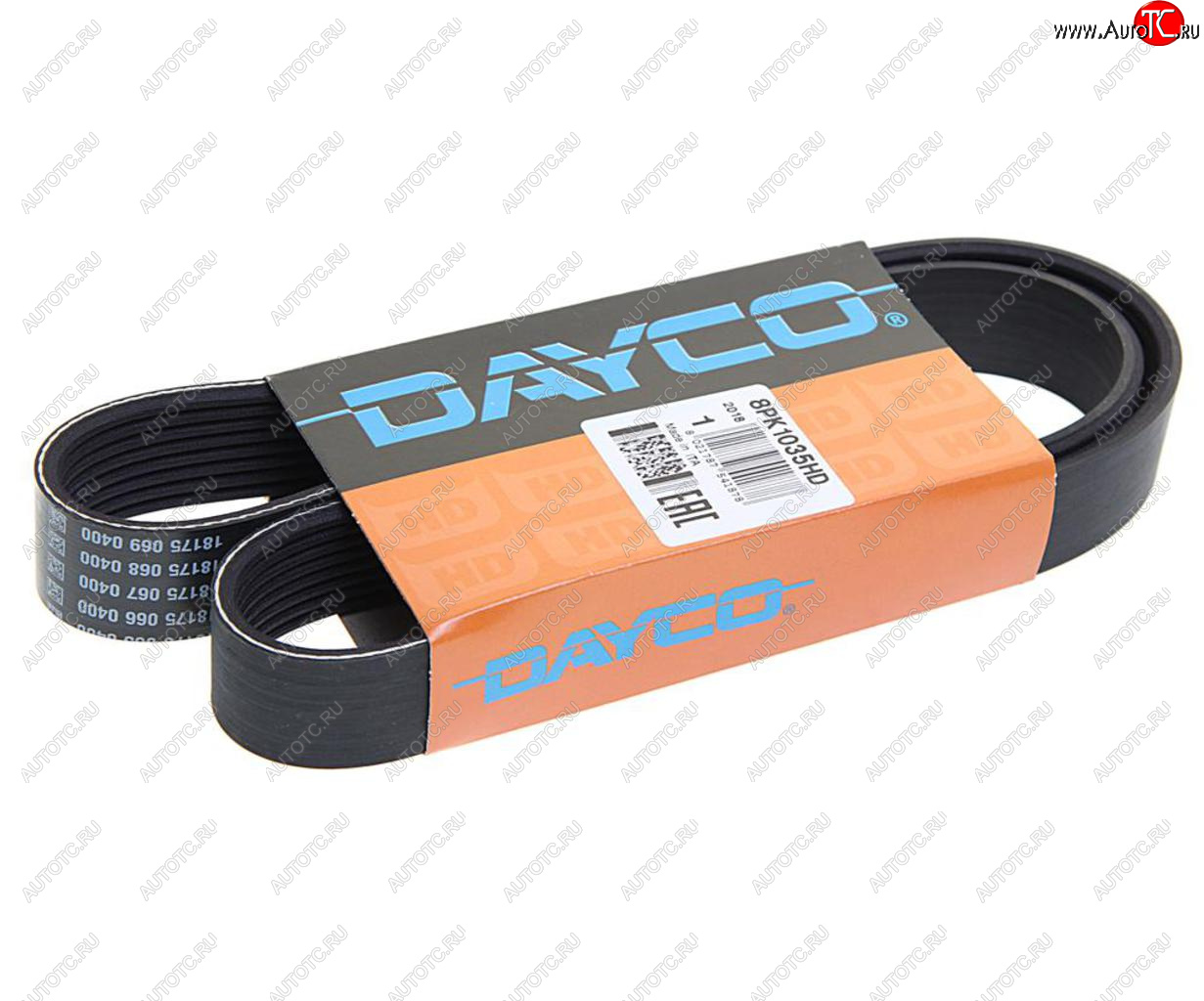 1 269 р. Ремень приводной поликлиновой 8PK1035HD DAYCO DAYCO 8pk1035hd  с доставкой в г. Керчь