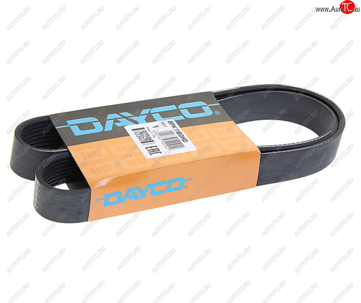 1 599 р. Ремень приводной поликлиновой 8PK1180HD DAYCO DAYCO 8pk1180hd  с доставкой в г. Керчь