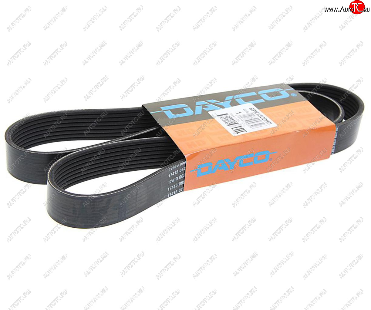 1 579 р. Ремень приводной поликлиновой 8PK1300HD DAYCO DAYCO 8pk1300hd  с доставкой в г. Керчь