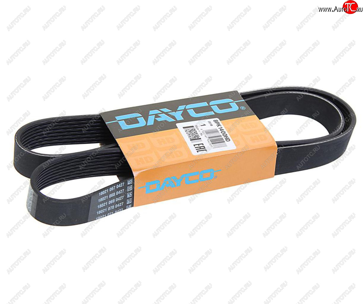 1 539 р. Ремень приводной поликлиновой 8PK1400HD DAYCO DAYCO 8pk1400hd  с доставкой в г. Керчь