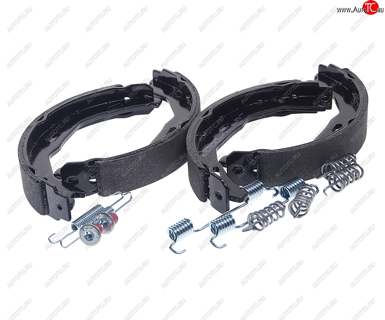 2 799 р. Колодки тормозные задние барабанные (4шт.) BOSCH Mercedes-Benz C-Class W204 дорестайлинг седан (2007-2011)  с доставкой в г. Керчь