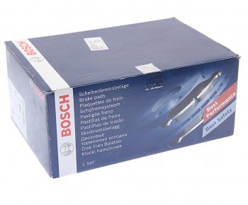 3 799 р. Колодки тормозные передние (4шт.) BOSCH Mercedes-Benz E-Class W212 рестайлинг седан (2013-2017)  с доставкой в г. Керчь. Увеличить фотографию 3