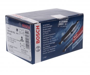 1 839 р. Колодки тормозные задние (4шт.) BOSCH Mitsubishi Lancer 9 CS универсал 1-ый рестайлинг (2003-2005)  с доставкой в г. Керчь. Увеличить фотографию 2