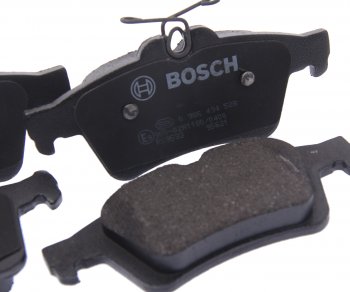 2 549 р. Колодки тормозные задние (4шт.) BOSCH Mazda 3/Axela BP хэтчбэк (2019-2025)  с доставкой в г. Керчь. Увеличить фотографию 2