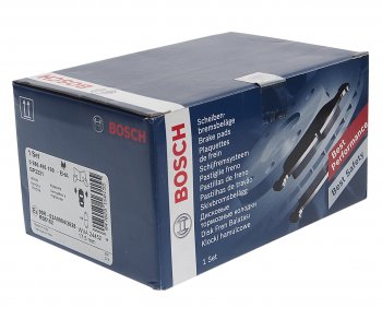 4 649 р. Колодки тормозные передние (4шт.) BOSCH Toyota Highlander XU40 дорестайлинг (2007-2010)  с доставкой в г. Керчь. Увеличить фотографию 2