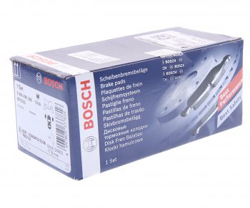 3 099 р. Колодки тормозные передние (4шт.) BOSCH Peugeot 308 T7 универсал дорестайлинг (2007-2011)  с доставкой в г. Керчь. Увеличить фотографию 3