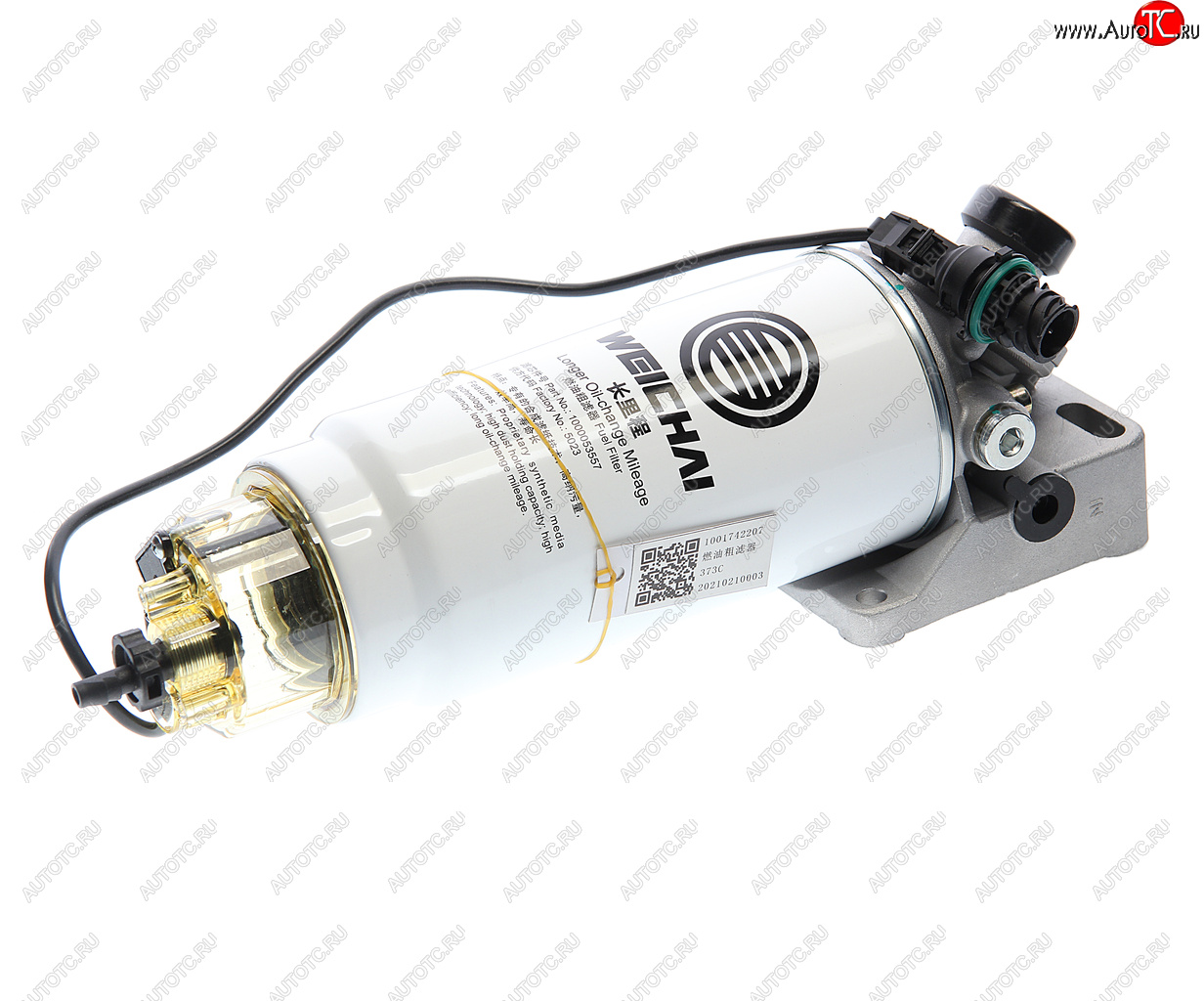 23 649 р. Фильтр топливный JAC N350 (WP10.336E53WP12 Е5) грубой очистки в сборе OE JAC 1001742207  с доставкой в г. Керчь