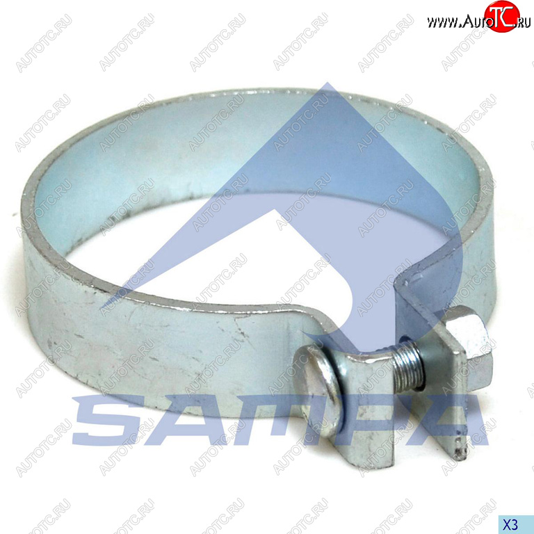 281 р. Хомут глушителя IVECO MAN (d=110.5) SAMPA SAMPA 100.184  с доставкой в г. Керчь
