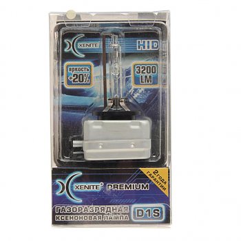 1 899 р. Лампа ксеноновая D1S 5000K +20% бокс Premium XENITE XENITE 1002005  с доставкой в г. Керчь. Увеличить фотографию 1