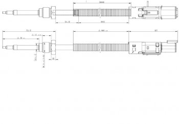 4 389 р. Датчик температуры VOLVO отработавших газов (ЕВРО-6) DINEX DINEX 81043 DINEX 81043  с доставкой в г. Керчь. Увеличить фотографию 2