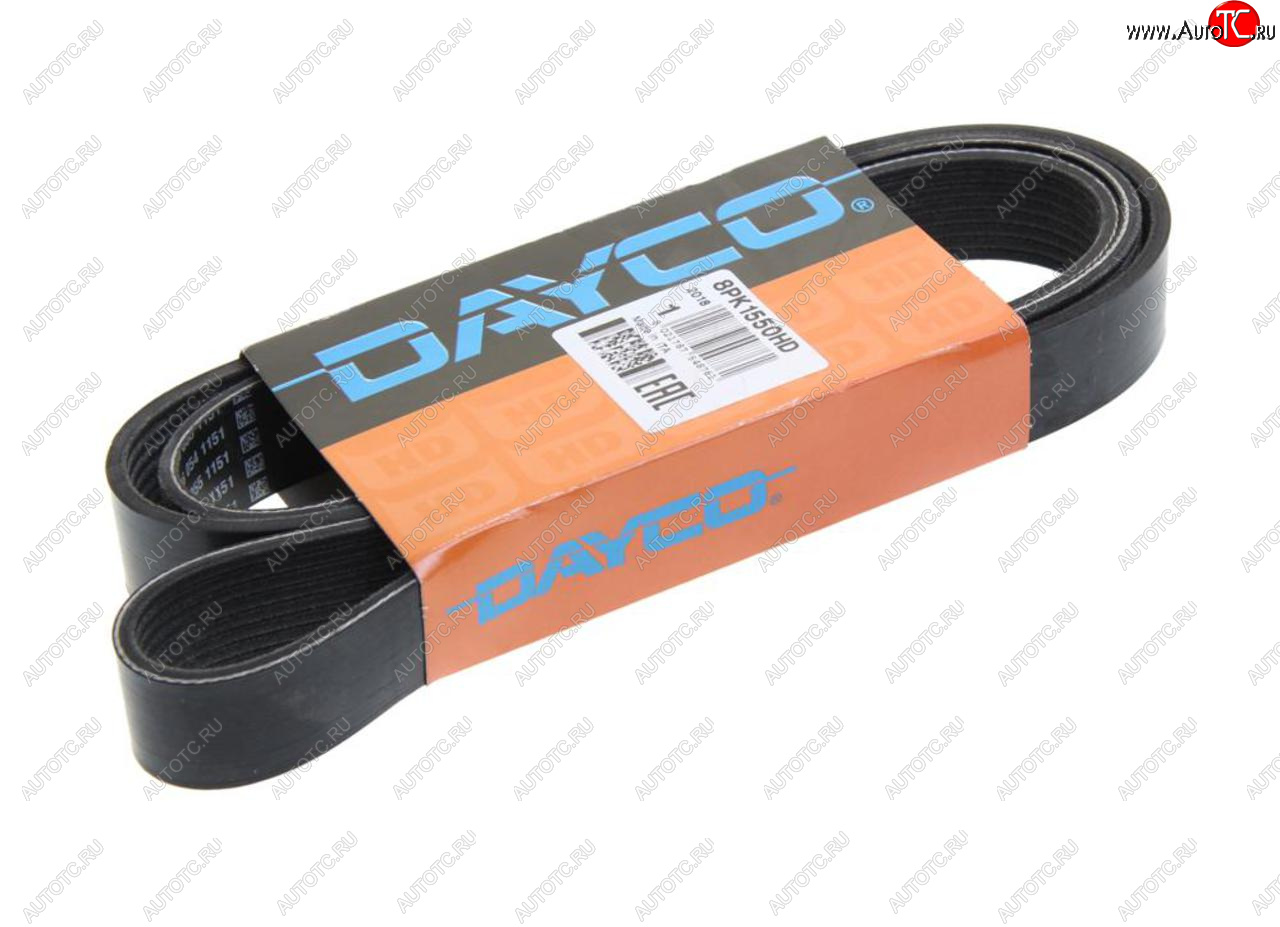 1 539 р. Ремень приводной поликлиновой 8PK1550HD DAYCO DAYCO 8pk1550hd  с доставкой в г. Керчь