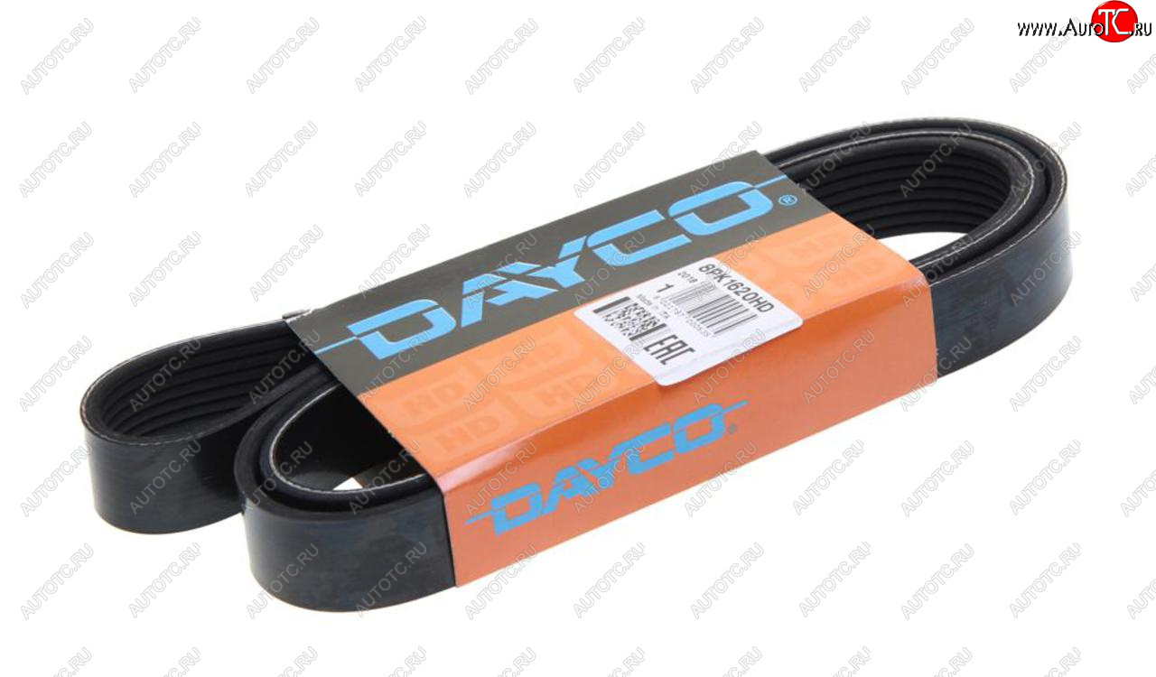 1 869 р. Ремень приводной поликлиновой 8PK1620HD DAYCO DAYCO 8pk1620hd  с доставкой в г. Керчь
