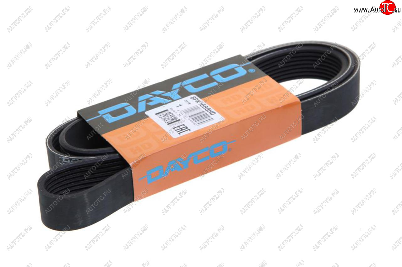 1 869 р. Ремень приводной поликлиновой 8PK1688HD DAYCO DAYCO 8pk1688hd  с доставкой в г. Керчь