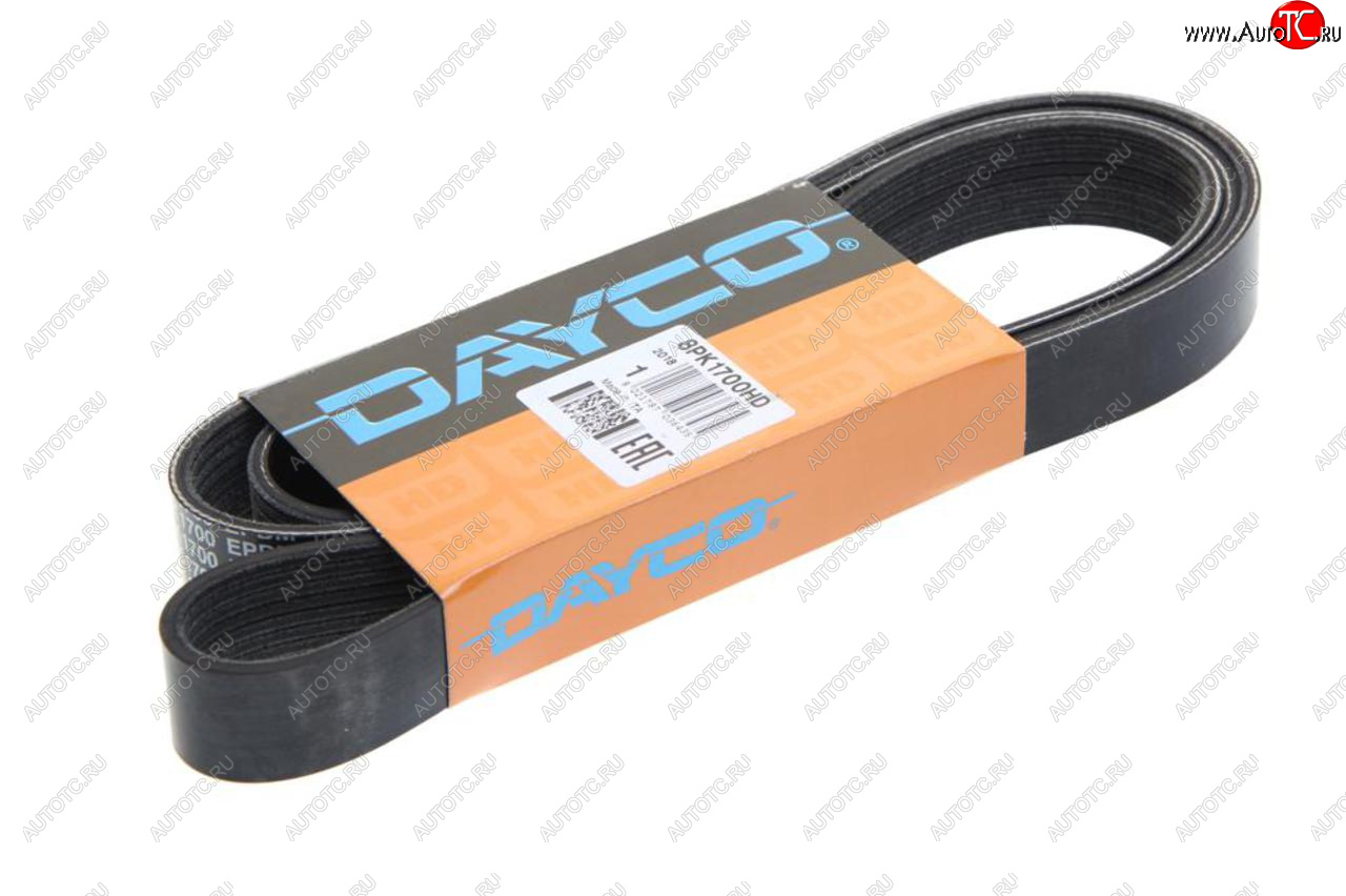 1 799 р. Ремень приводной поликлиновой 8PK1700HD DAYCO DAYCO 8pk1700hd  с доставкой в г. Керчь