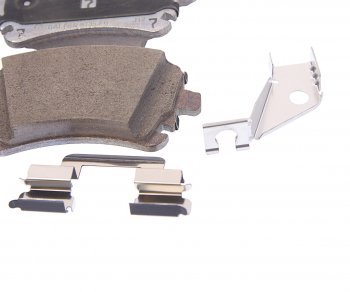 14 649 р. Колодки тормозные AUDI Q7 (16-) VW Touareg (18-) задние (4шт.) OE VAG 8w0698451bc  с доставкой в г. Керчь. Увеличить фотографию 3