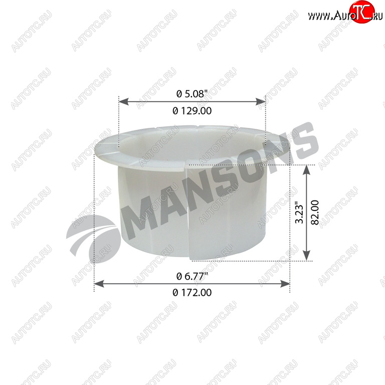 127 р. Втулка VOLVO балансира MANSONS MANSONS 900.110  с доставкой в г. Керчь