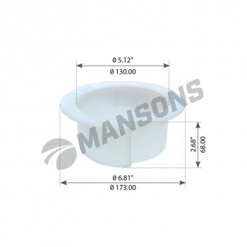 187 р. Втулка VOLVO балансира MANSONS MANSONS 900.394.6  с доставкой в г. Керчь. Увеличить фотографию 1